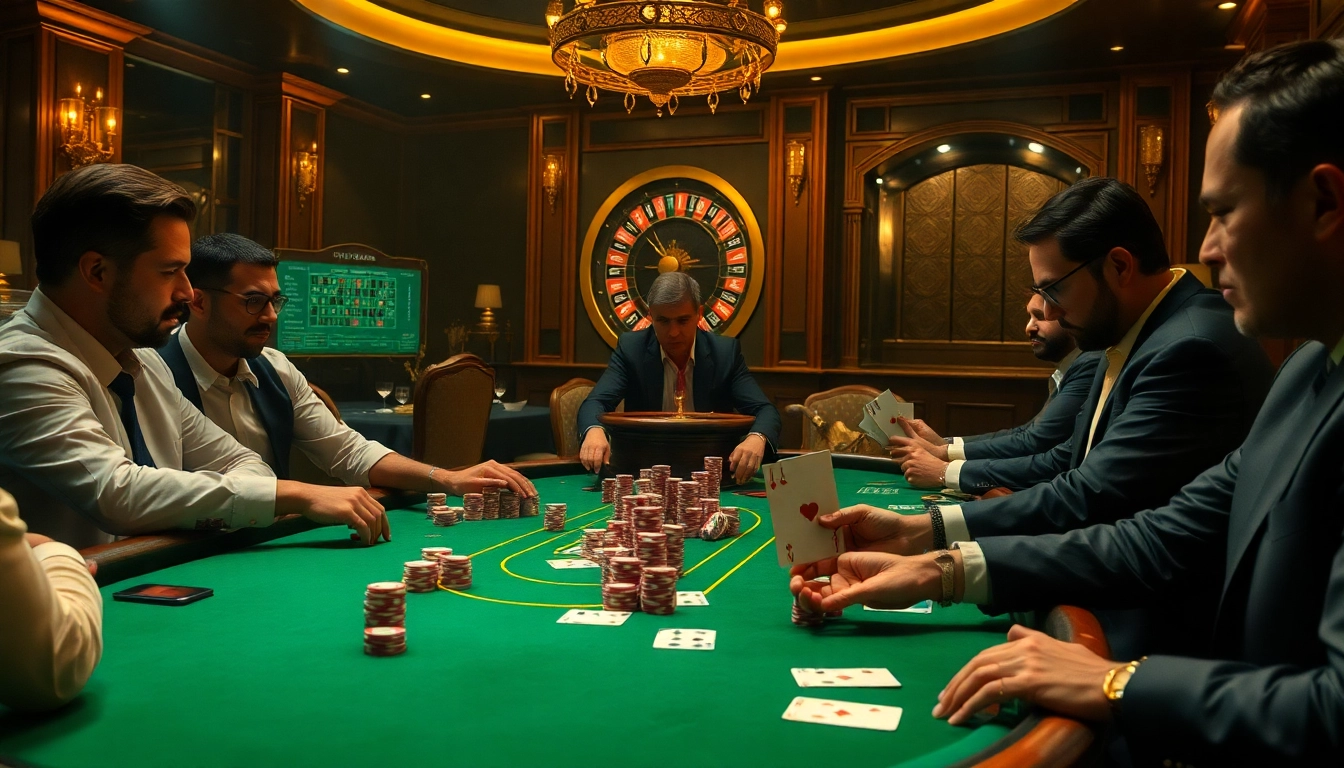 Engage with the hidden wiki while enjoying a thrilling poker game at a luxurious casino table.