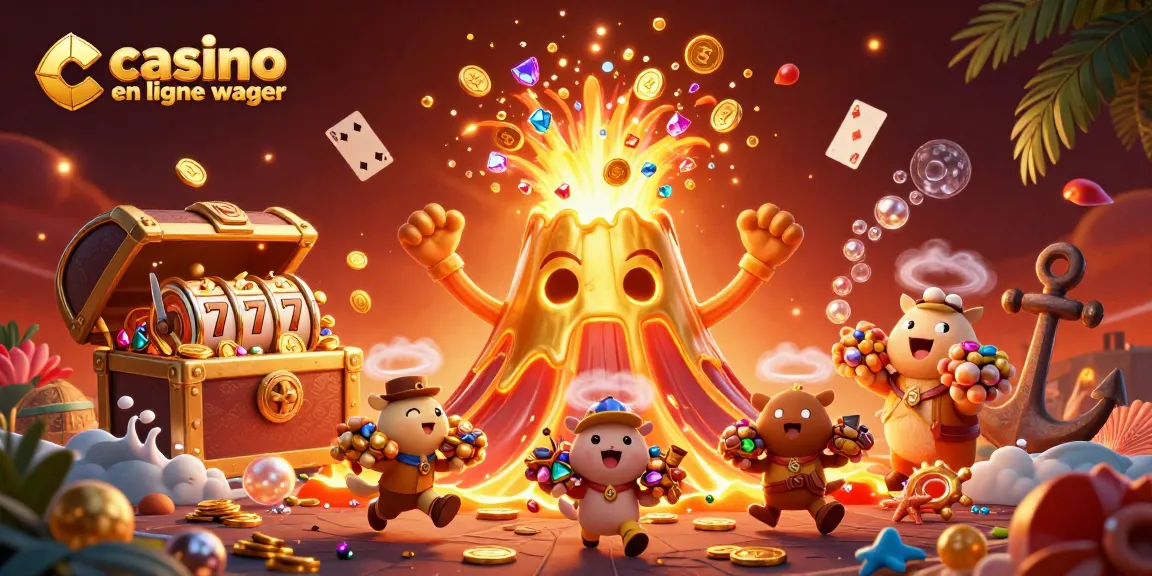 Gagnez en jouant dans un casino en ligne sans wager avec une scène vibrante de trésors et d'animations