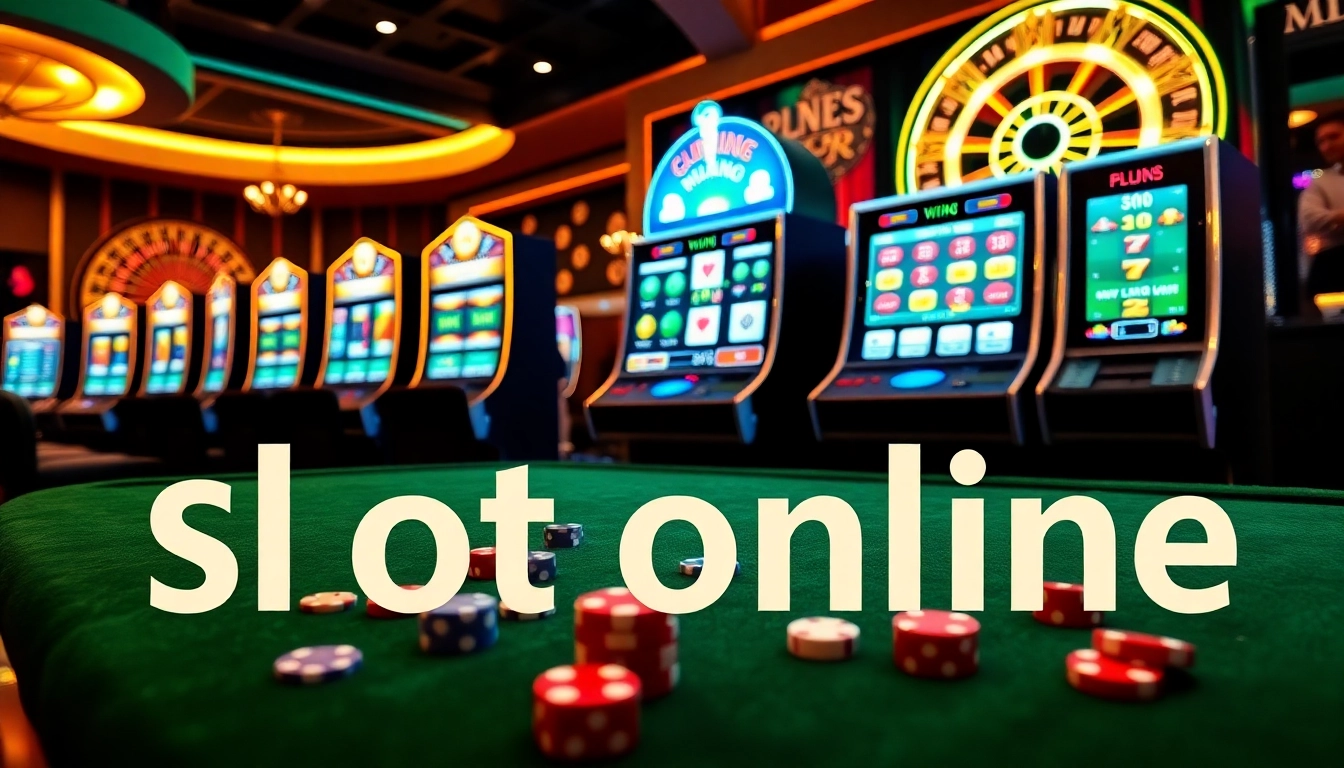 Experience excitement and luxury with slot online wins at a dynamic virtual casino scene.