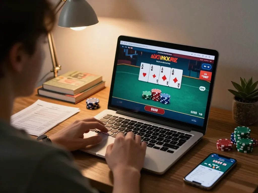Tham gia chơi poker trực tuyến qua link vào m88 mới nhất trong một không gian thoải mái tại nhà với ghi chú chiến lược và ứng dụng.