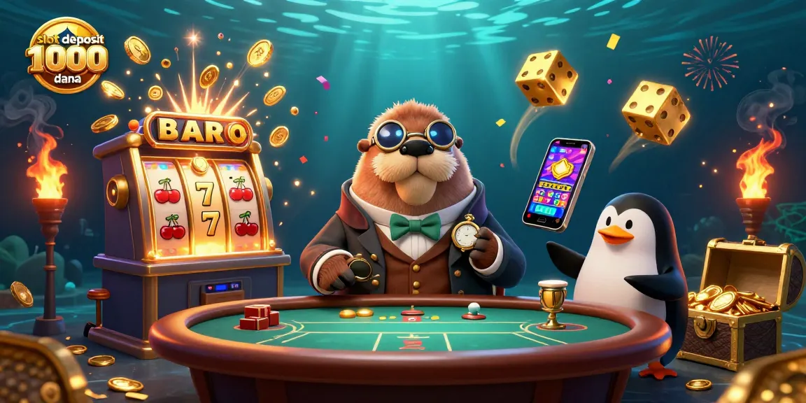 Slot deposit 1000 via dana meningkatkan peluang menang dengan permainan kasino menarik di bawah laut.