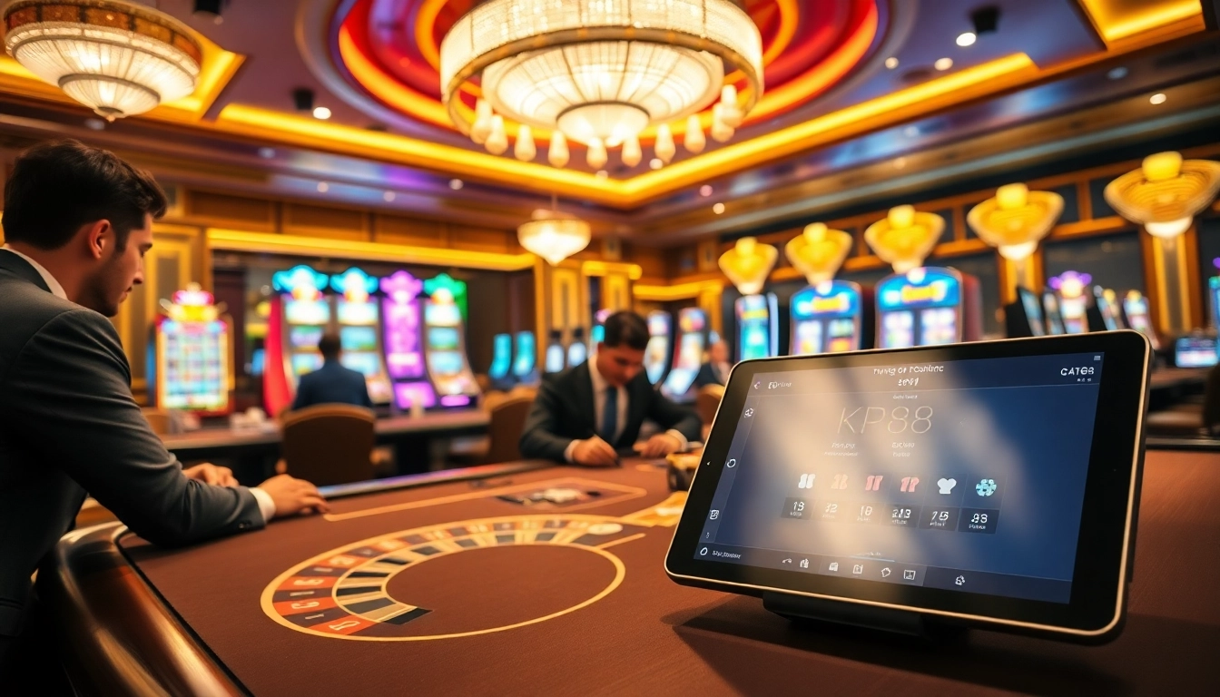 Experience the excitement at kp88 trang chủ while playing casino games with high stakes and vibrant visuals.