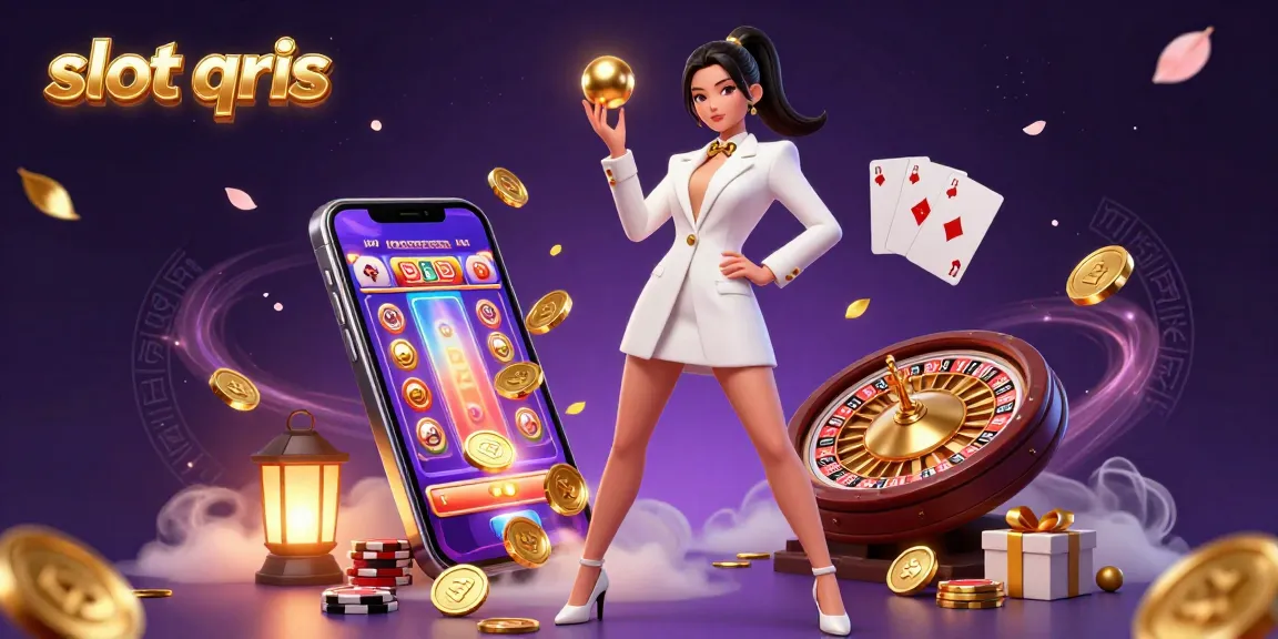 Experience thrilling gameplay with slot qris as golden coins flow from spinning reels.