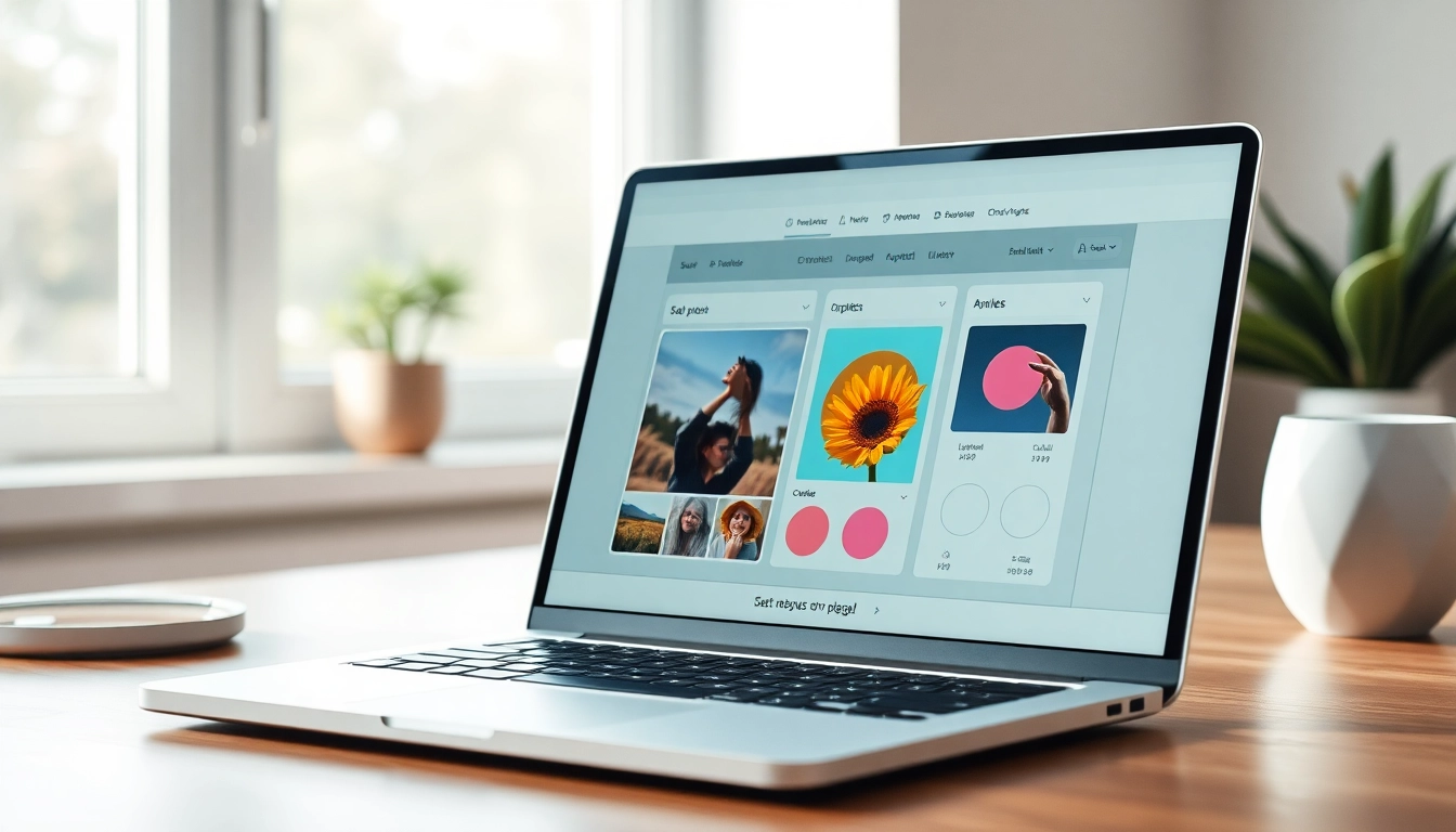 Crop image tool interface showcasing vibrant photos ready for precise cropping in various shapes.