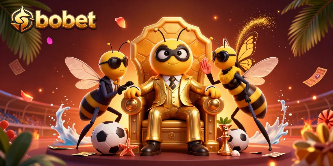 Engage with sbobet betting strategies amidst dynamic sports elements in a vibrant illustration.