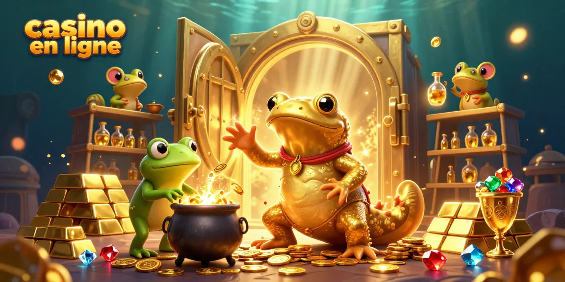 Expérimentez le casino en ligne avec des jackpots d'or et des personnages enchanteurs.