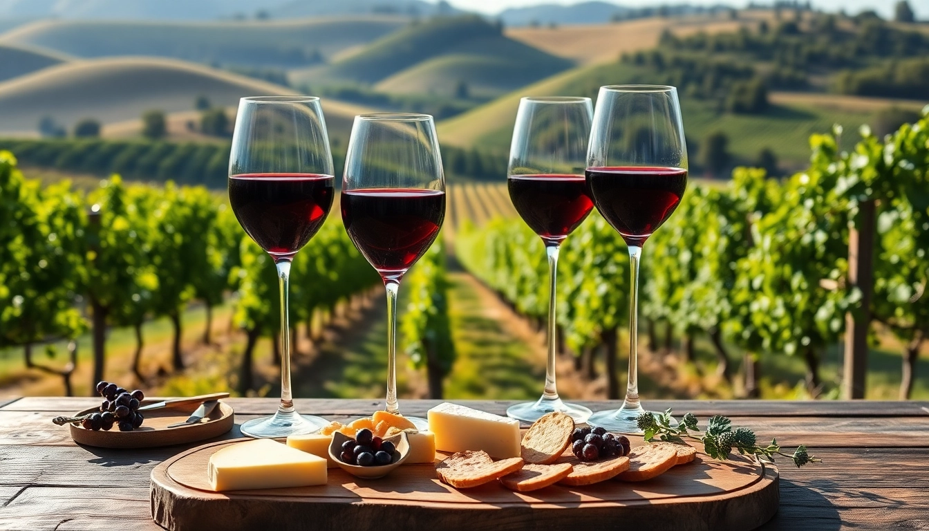Enjoy Clarksburg wine tasting with gourmet pairings in a picturesque vineyard setting.