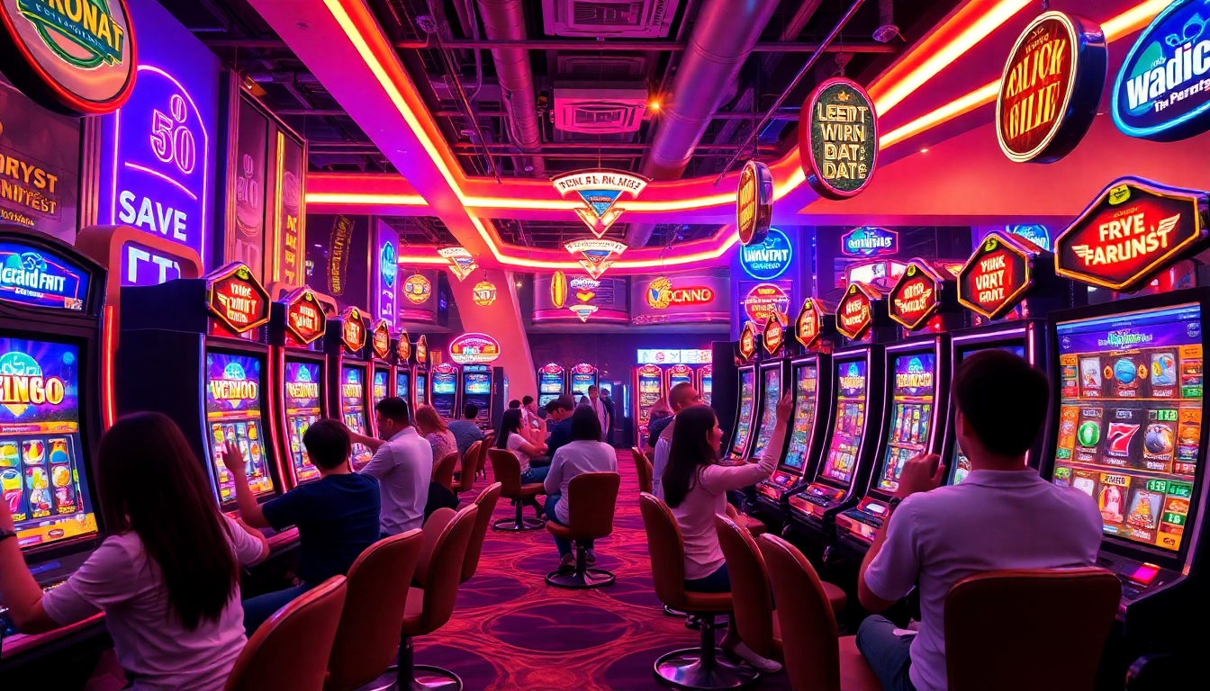 Menangkan di situs slot777 dengan suasana kasino online yang penuh warna dan kegembiraan.