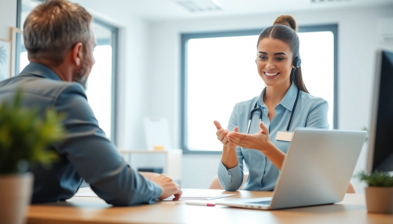 Efficient process for fast warranty claims with a customer service representative assisting.