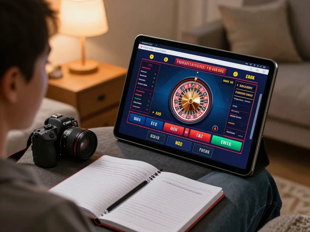 Bintangmpo menawarkan pengalaman permainan online yang menarik dengan gameplay tablet yang cerah di rumah.