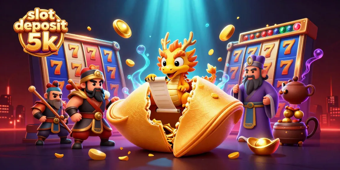 Spin the slot deposit 5k reels for exciting casino adventures with unique characters and elements!