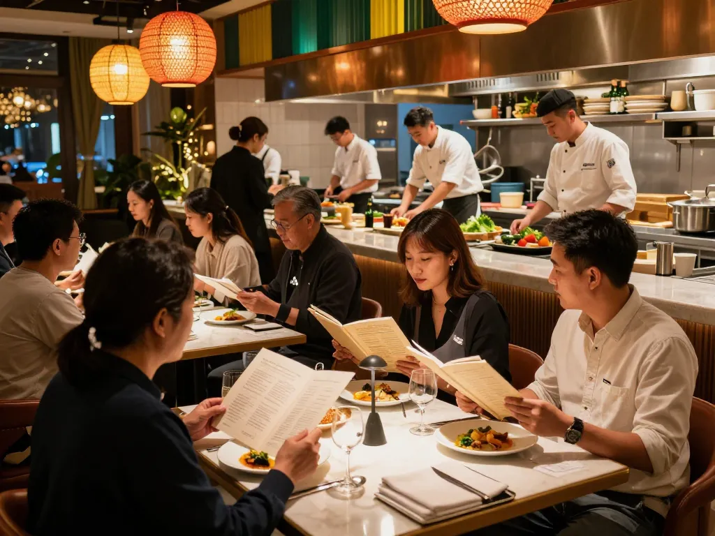 Experience lively dining at POKERSERI with gourmet dishes and friendly service.