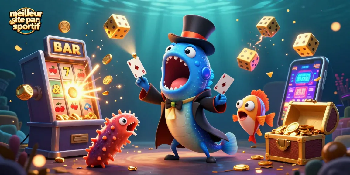 Profitez du meilleur site de pari sportif à travers une scène magique de casino sous-marin