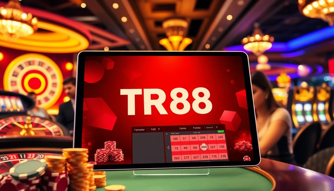 Experience the excitement of the TR88 APP with engaging casino games and vibrant player experiences.