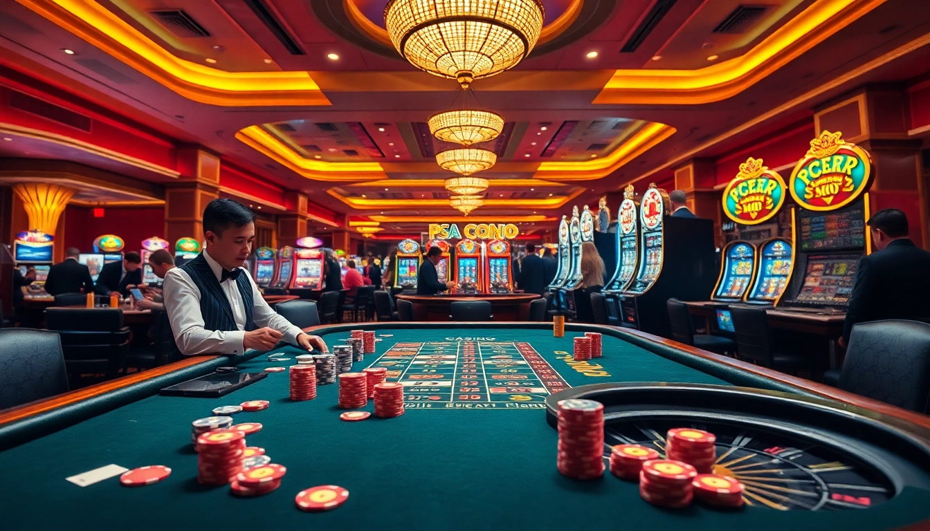 Experience thrilling gaming at PS99 COM casino with vibrant tables and professional dealers.