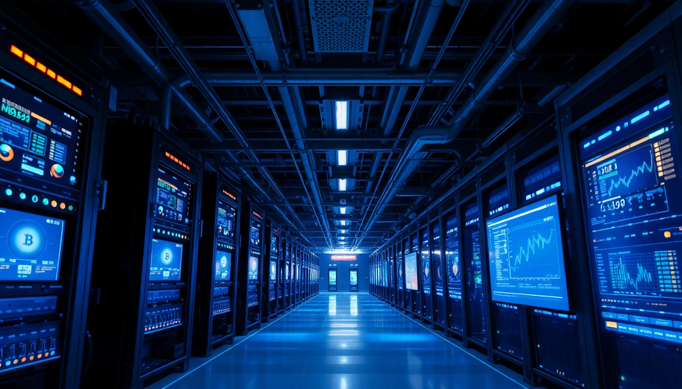 Explore the best crypto mining site with advanced mining rigs and real-time statistics in a modern setup.