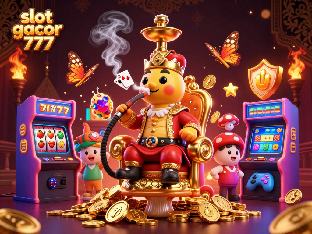 Spin and win at slot gacor 777 with vibrant 3D casino elements and engaging characters.