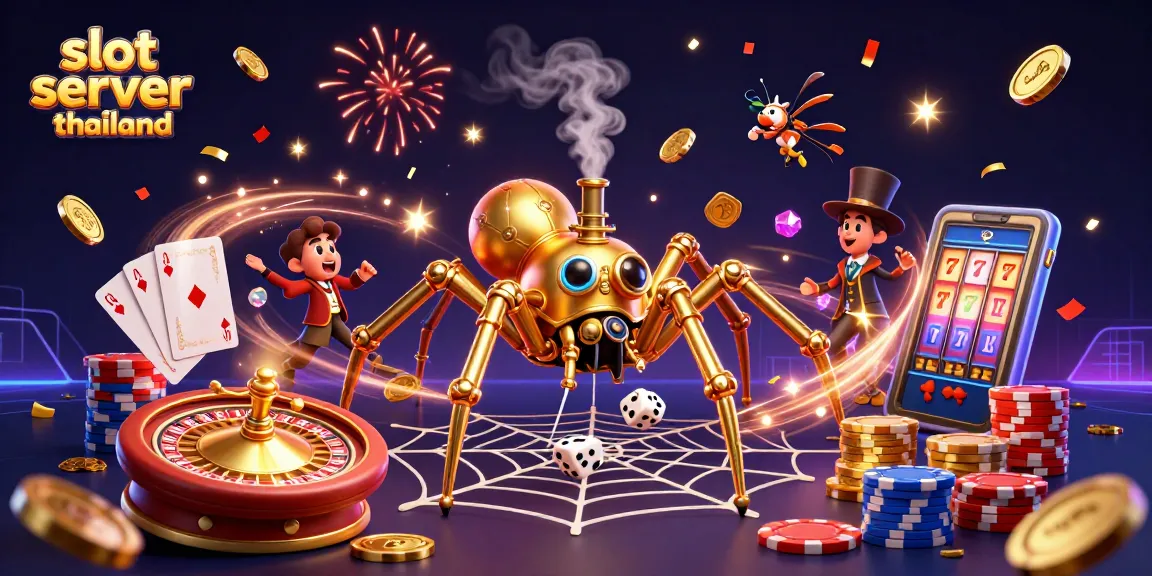 Engage with slot server thailand in thrilling gameplay featuring steampunk elements and dynamic casino visuals.