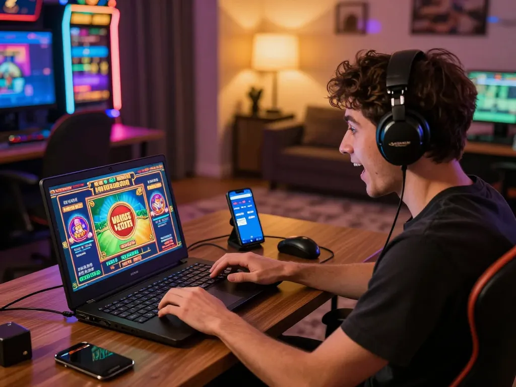 Exciting online gambling experience with ligasedayu gaming graphics and engaging atmosphere.
