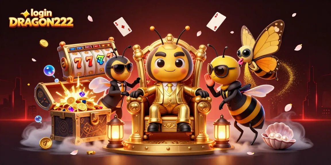 Experience the excitement of login DRAGON222 with captivating slot action and animated visuals.