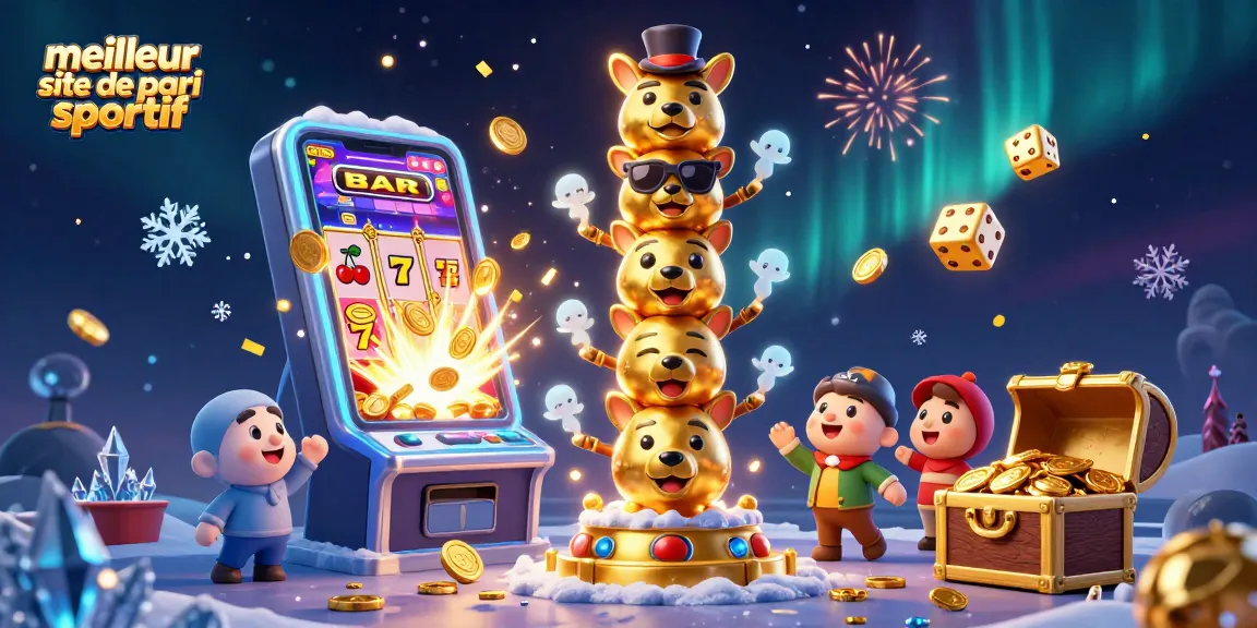 Visualisez le meilleur site de pari sportif avec un totem casino et une machine à sous explosive.