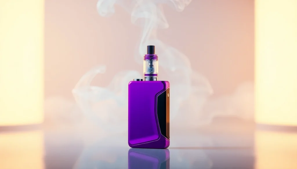 Elfbar in an elegant minimalist setting with soft ambient lighting and vibrant colors.