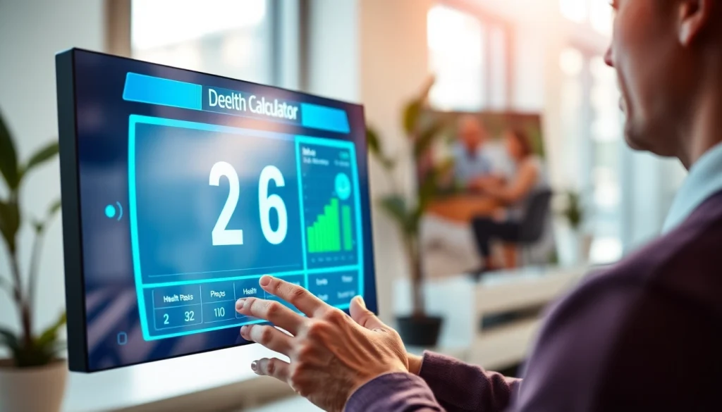 Engage with the biological age calculator to assess your real body age using advanced health metrics.