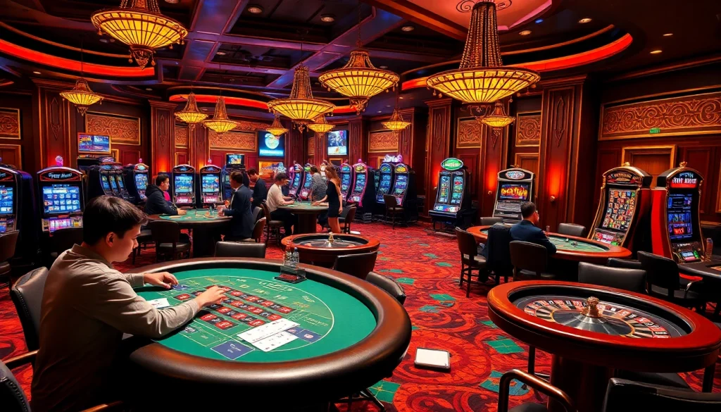 Enjoy thrilling gaming experiences at rikvip with vibrant casino tables and exciting players.