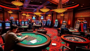 Enjoy thrilling gaming experiences at rikvip with vibrant casino tables and exciting players.