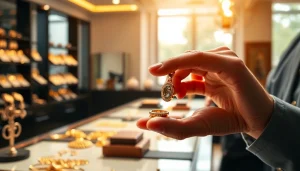 Compro oro a distanza con un esperto gioielliere in un ambiente professionale.