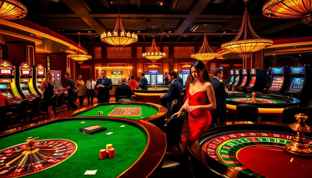 Experience thrilling gameplay at vaoluoitv with vibrant casino tables and live betting action.