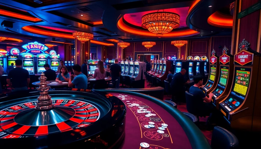 Experience the thrill at trang chủ xin88 with vibrant casino tables, cards, and excitement.